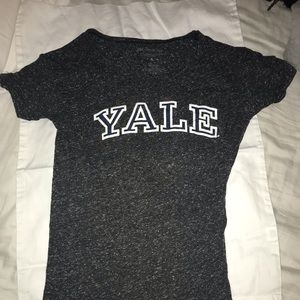 feminine cut yale t-shirt